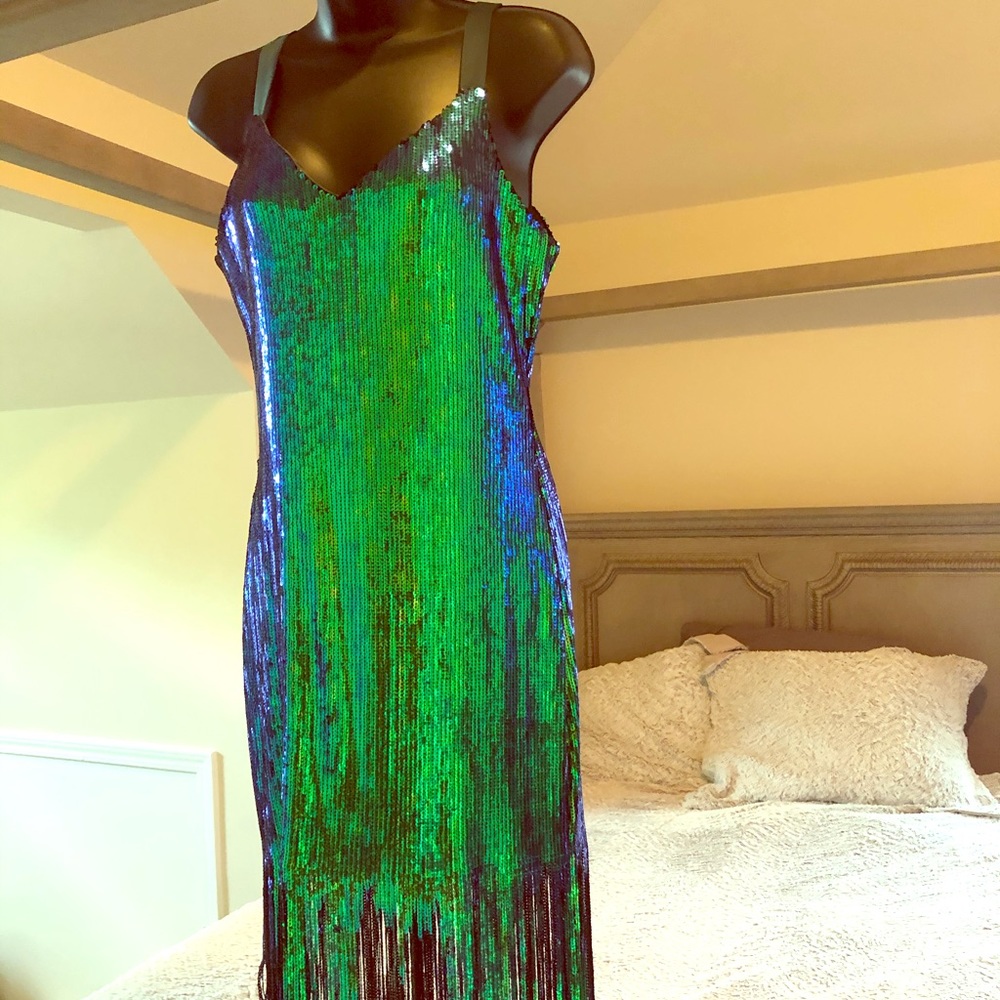 Pretty little thing sequin dress